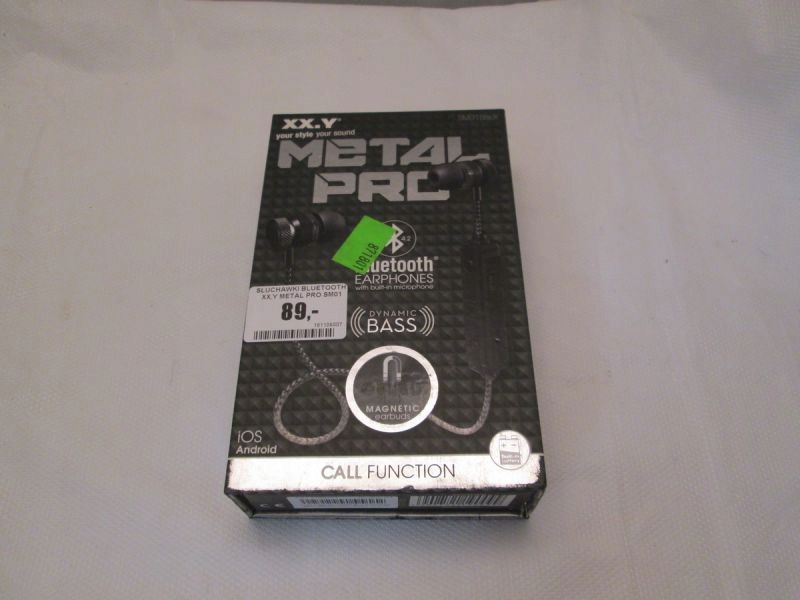 SŁUCHAWKI BLUETOOTH XX.Y METAL PRO SM01 KOMPLE