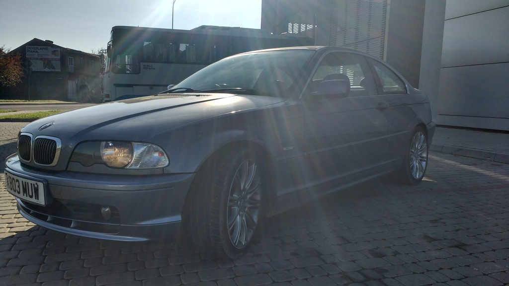 BMW E46 2.5 benzyna coupe Anglik 2003 7068578253