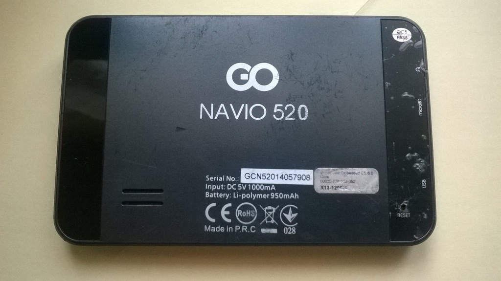 Goclever navio 500 не заряжается от компьютера