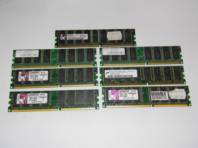 Pamięci DDR SDRAM 184 Pin 512/256 MB