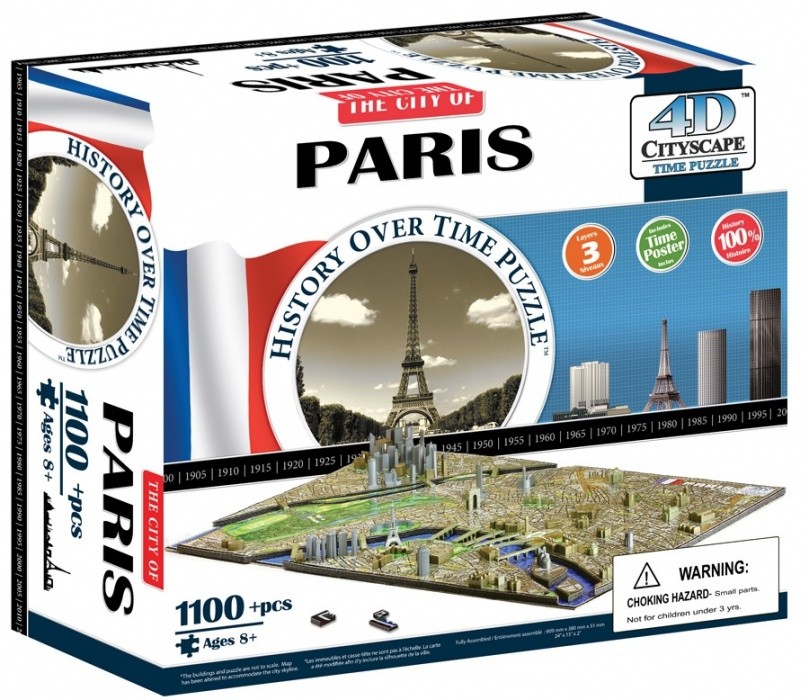 Купить 4D пазл Париж - Городской пейзаж: отзывы, фото, характеристики в интерне-магазине Aredi.ru