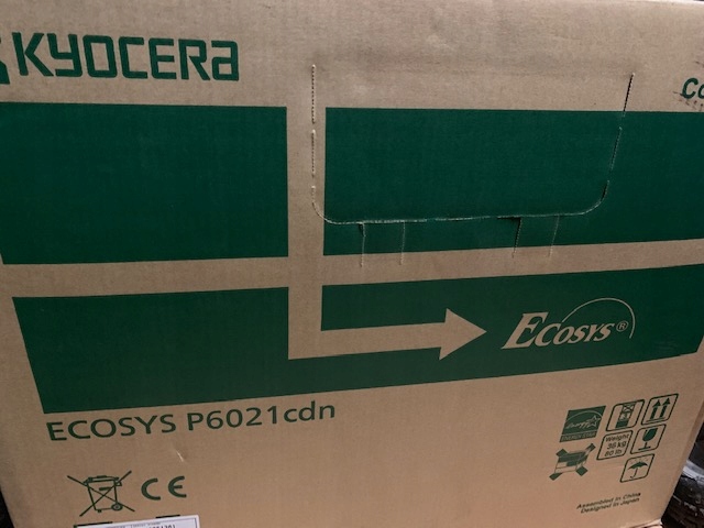 Drukarka laser kolor Kyocera ECOSYS P6021cdn FV23%