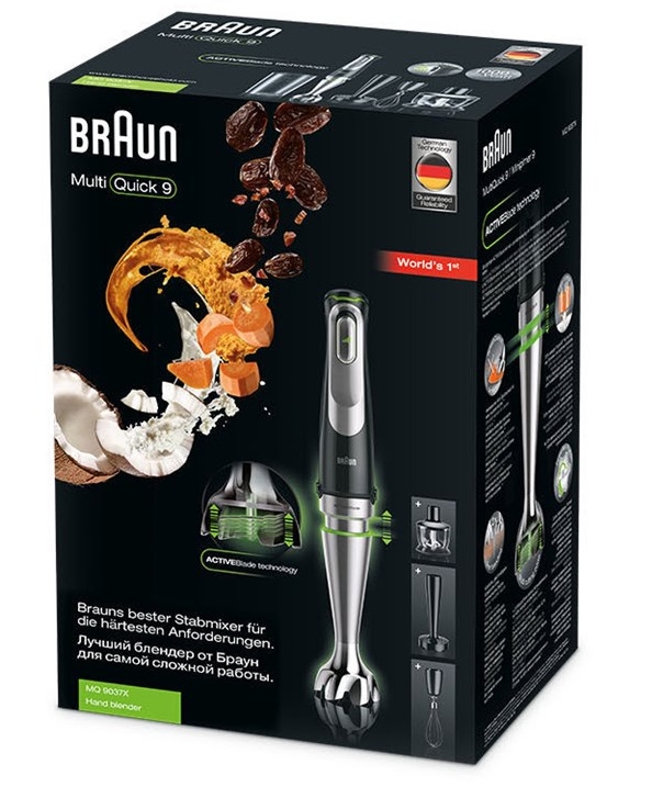 Blender Braun Multiquick 9 MQ9037X 1000W EasyClick 7715581517