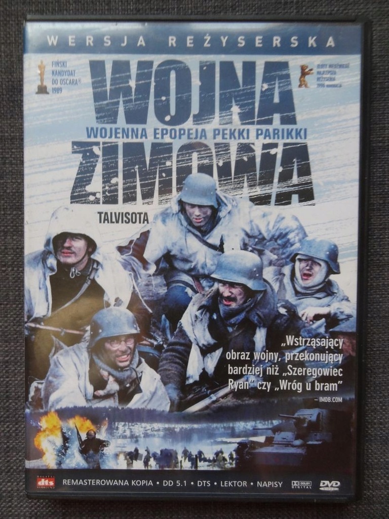 film dvd Wojna zimowa - Talvisota Parikk