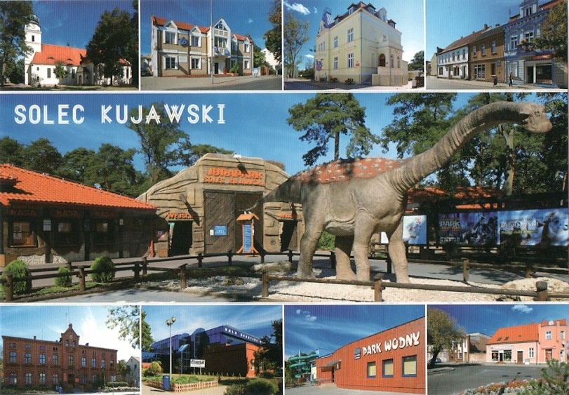 SOLEC KUJAWSKI - JURAPARK + DINOZAUR + KOŚCIÓŁ -