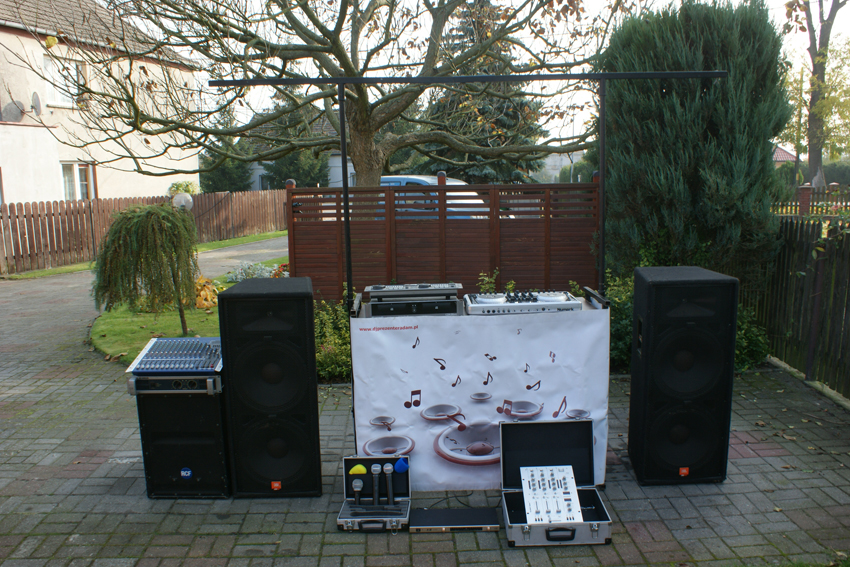 Zestaw nagłośnieniowy dla Dj'a JBL, Yamaha, Numark