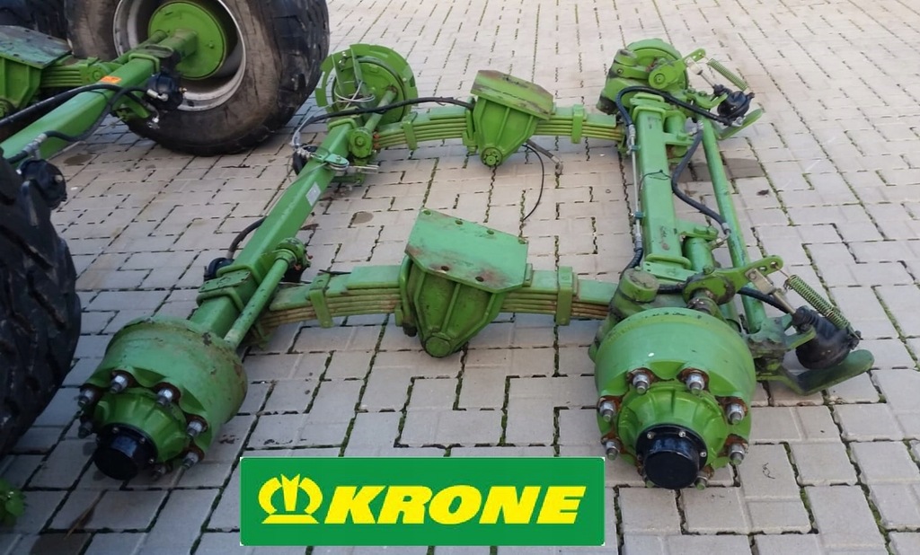 Oś tandem skrętna 17T