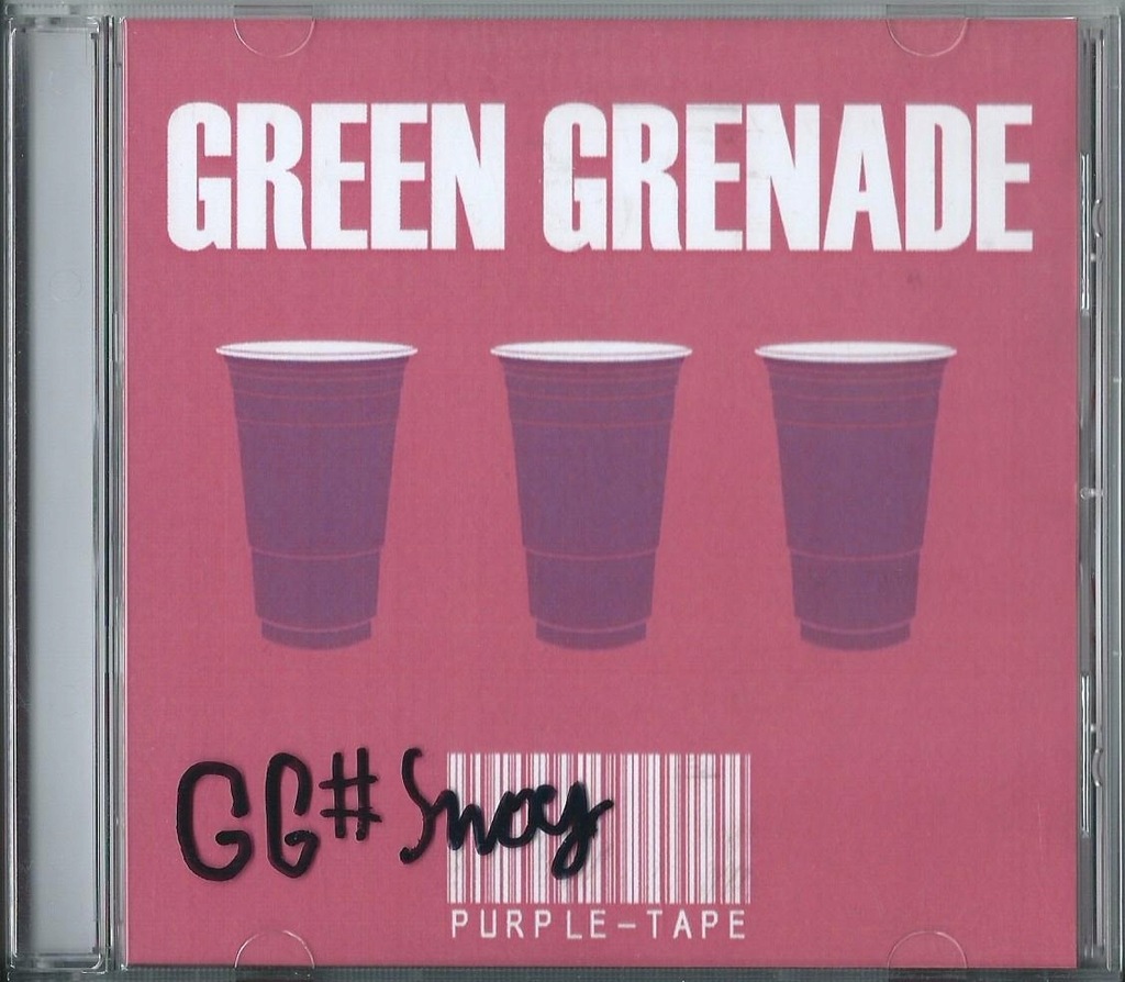 GREEN GRENADE - PURPLE TAPE 2014 unikat!