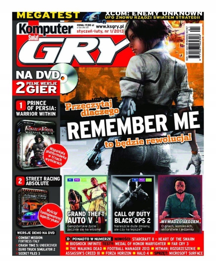 Komputer Świat GRY 1/2013 (eprasa/pdf)
