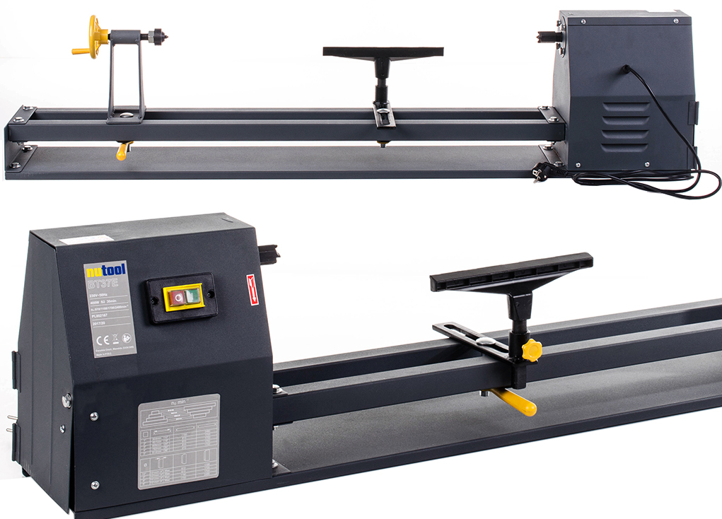 TOKARKA DO DREWNA NUTOOL 400W 1000mm 230V BT37E