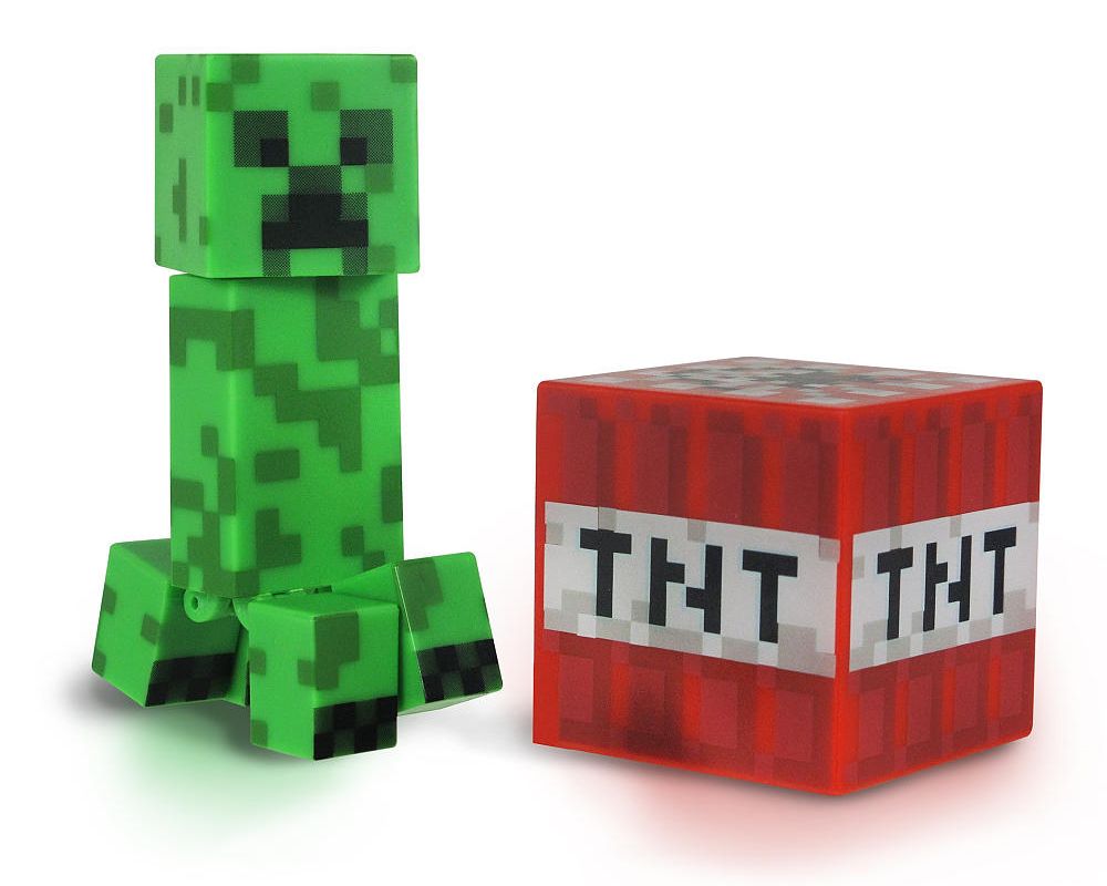 Minecraft ORYGINALNA figurka zielony Creeper