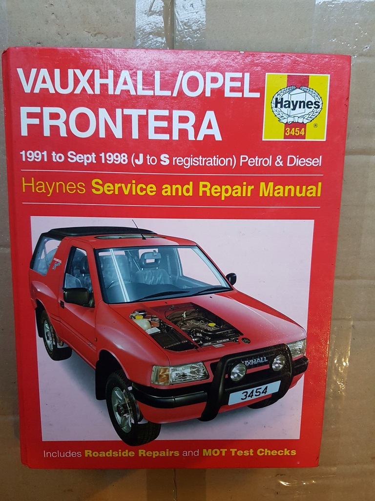 Opel Frontera Haynes SAM NAPRAWIAM !!! + Słownik