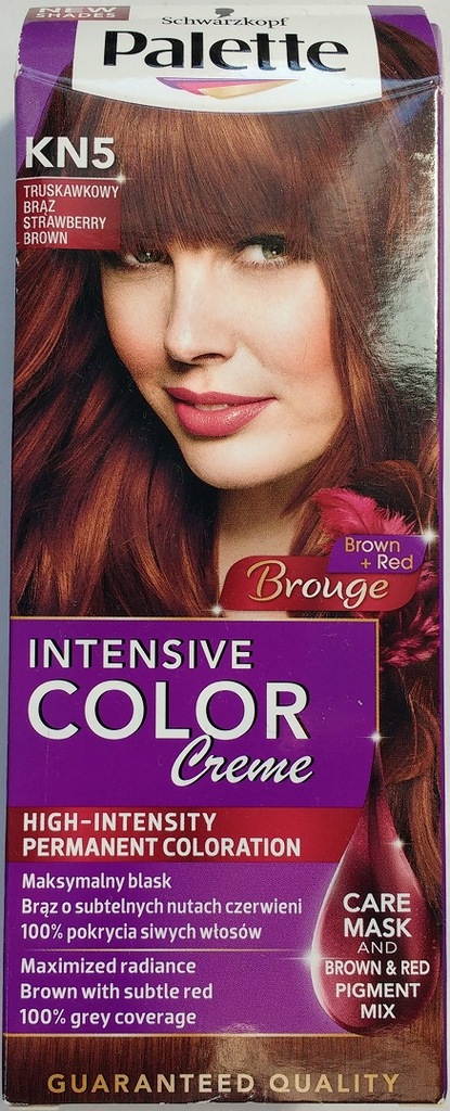 Palette Intensive Color Creme KN5 truskawkowy brąz