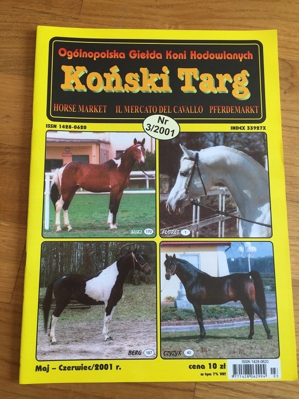 Koński Targ 3/2001 konie czasopismo gazeta