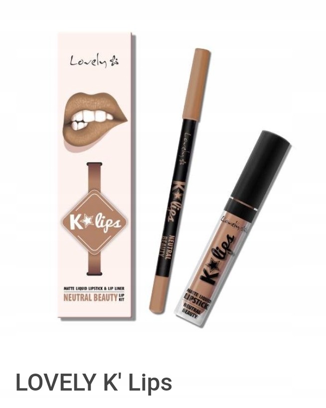 Lovely k*lips kylie Neutral beuty Matowa