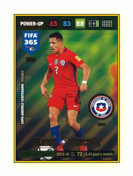 ALEXIS SANCHEZ - Goal Machine 378 - Fifa 365 2017