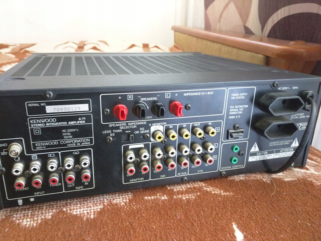 Wzmacniacz KENWOOD A71 7440220469 oficjalne archiwum Allegro