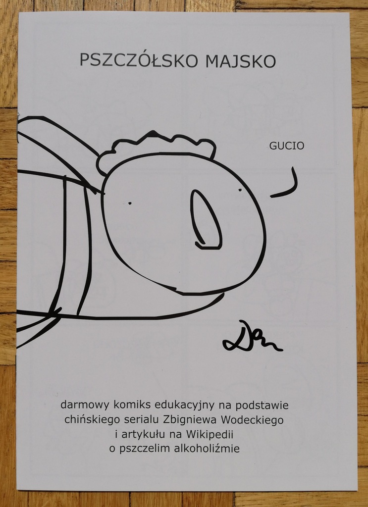 PSZCZÓŁSKO MAJSKO Jakub K. Dębski Demland autograf