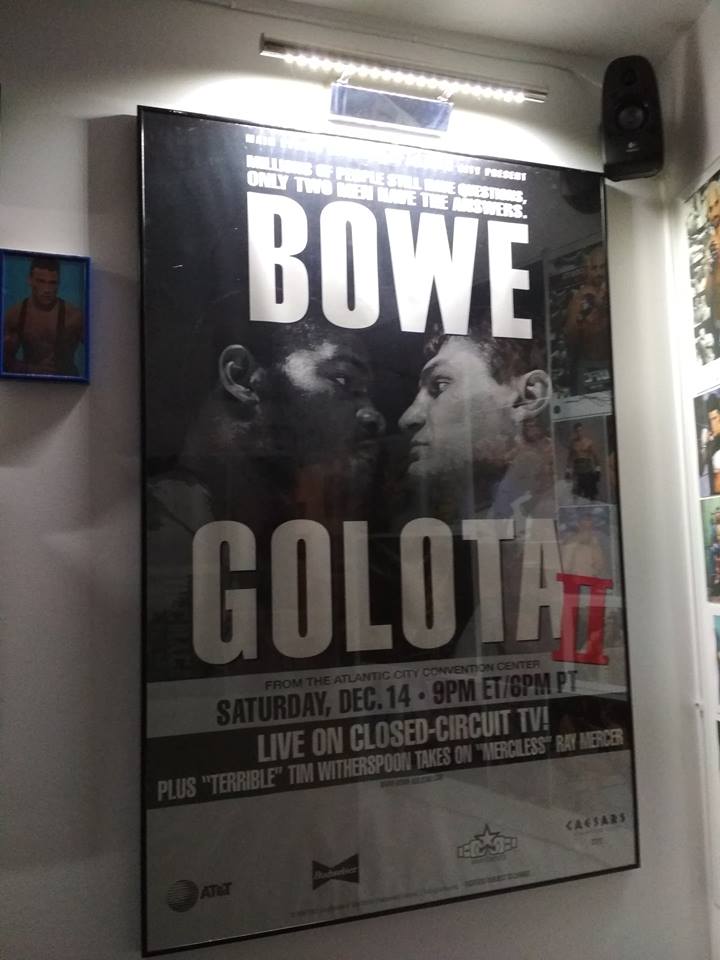 Oryginalny Plakat Andrzej Gołota vs Riddick Bowe