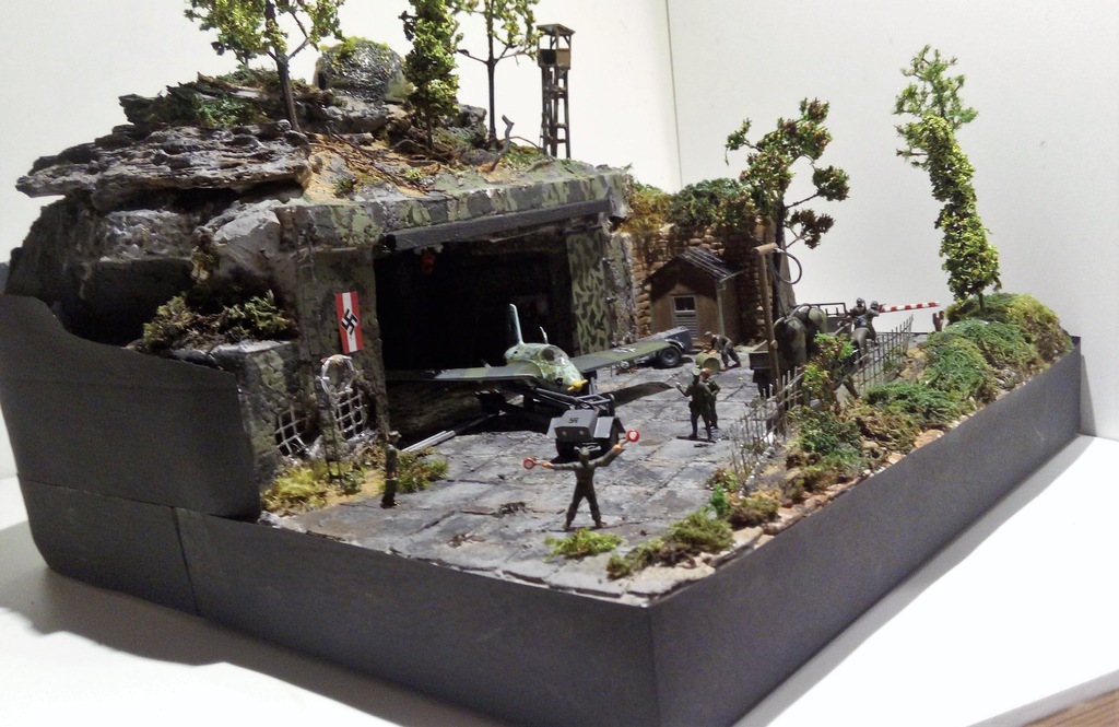 diorama pojazdy wojskowe 02, skala 1:72