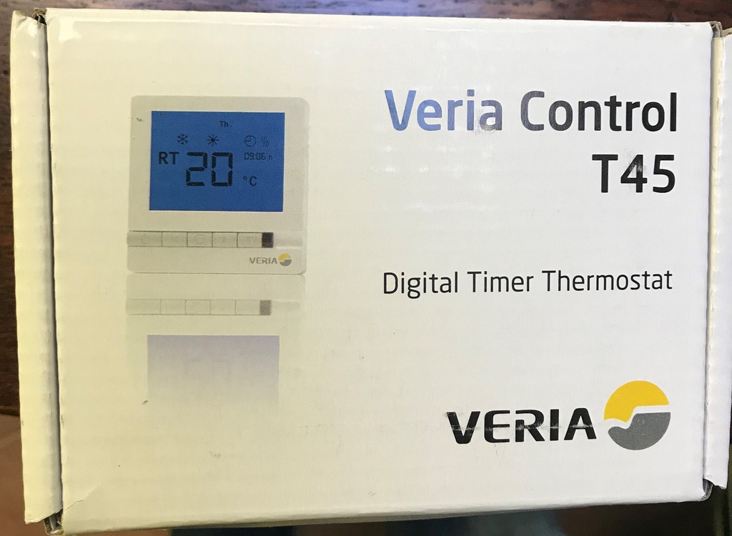 NOWY VERIA T45 termostat regulator temperatury - 7277008432 - oficjalne ...