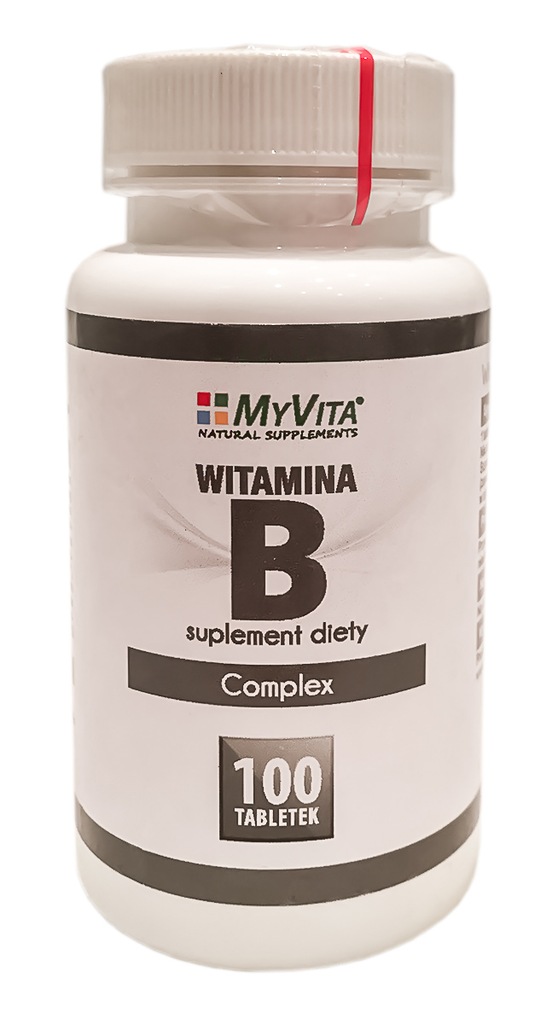 WITAMINA B COMPLEX 100TAB Zestaw 100% ZDS Grupa B - 6157273179 ...