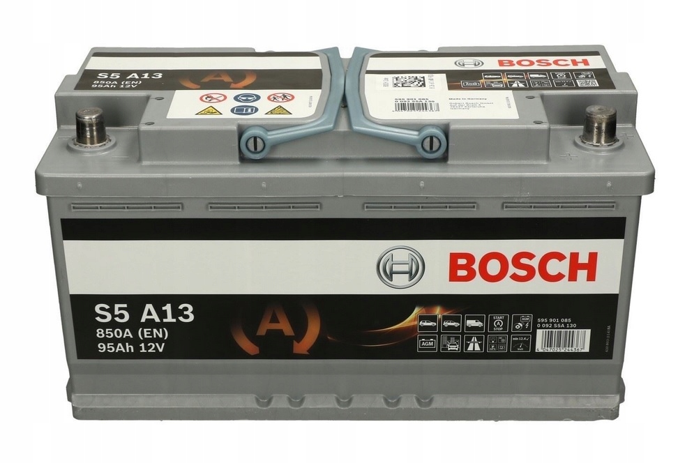 BOSCH S5 A13 AGM 95Ah 850A Start/Stop + [PGP+]AUDI