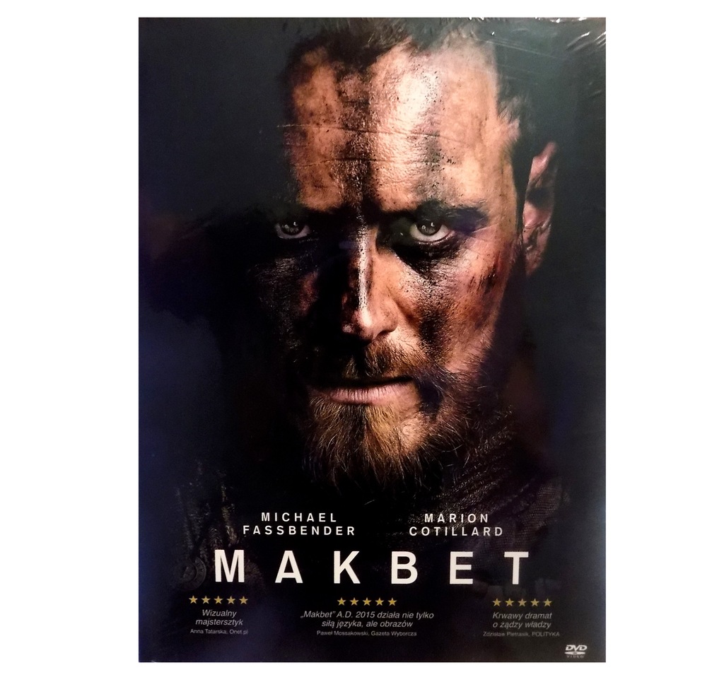 MAKBET film DVD + książka nowy folia