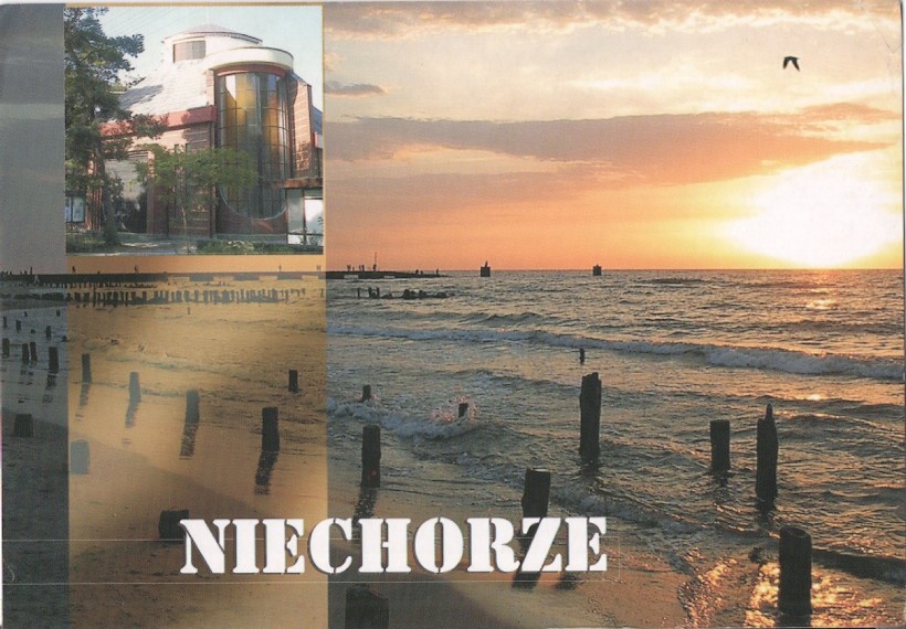 NIECHORZE - KOŚCIÓŁ + MORZE - 2000r