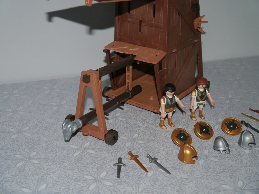 Machina Oblężnicza Wykorzystywana Do Niszczenia Murów Szturmowych Miast o295 PLAYMOBIL taran machina oblężnicza rzymianie - 7209856711