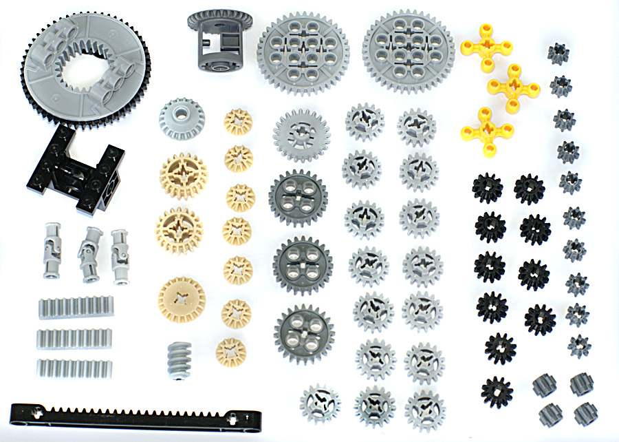 Zębatki Lego Technic /  obrotnica dyferencjał NOWE