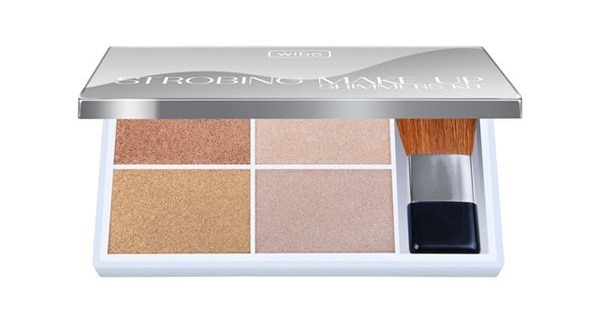 WIBO STROBING MAKEUP KIT PALETA 4 ROZŚWIETLACZY