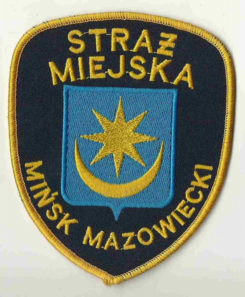 STRAŻ  MIEJSKA  MIŃSK  MAZOWIECKI   naszywka # 06