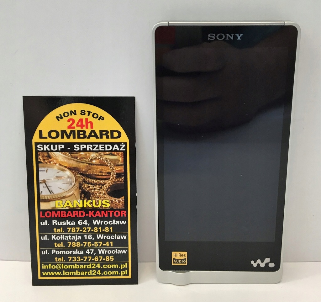 Wspaniały Sony NWZ-ZX1 Odtwarzacz wideo Walkman