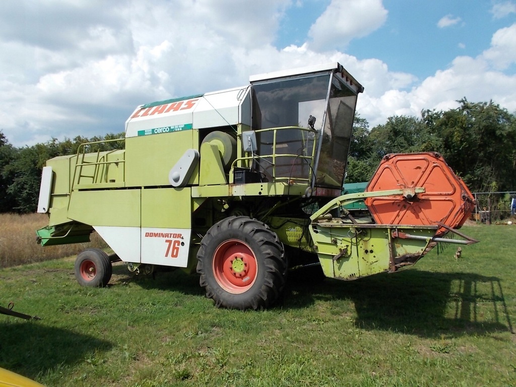 Kombajn zbożowy Claas Dominator 76