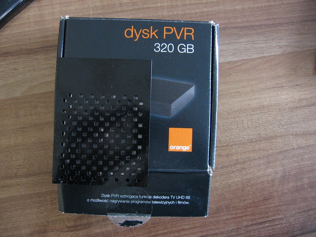DYSK WYMIENNY PVR 320GB ORANGE UHD88