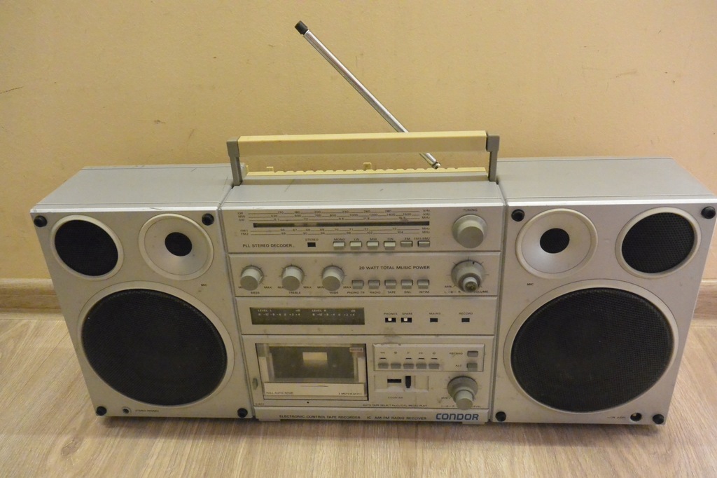 Radiomagnetofon CONDOR RM 820 S, Unitra Lubartów