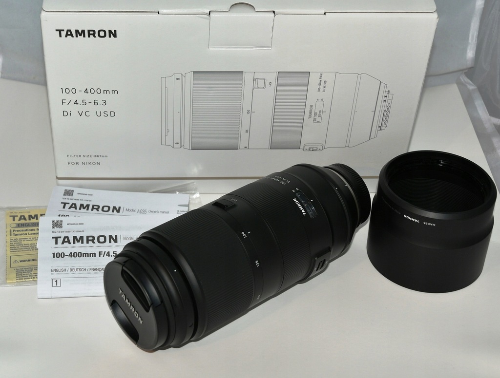 Tamron 100400 mm f/4.56.3 70300 Di VC VR Nikon 7741826180 oficjalne archiwum Allegro