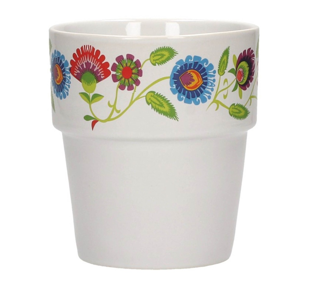 Kubek ceramiczny CERAMIKA TUŁOWICE ETNO 400 ml