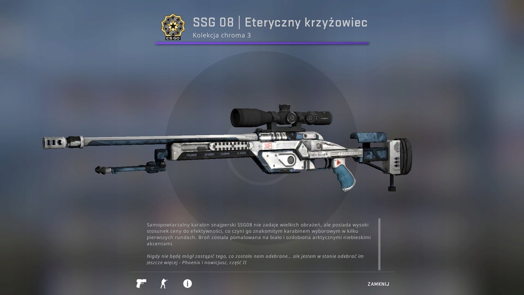 SSG 08 Eteryczny krzyżowiec (FT) CS GO