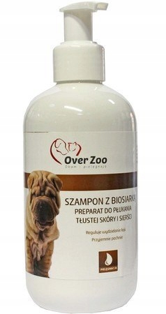 Over Zoo Szampon leczniczy z biosiarką 250ml
