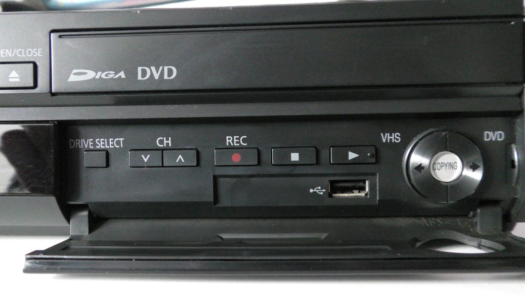Nagrywarka Panasonic DMR-EZ49V DVD VCR VHS Combo - 7100915850