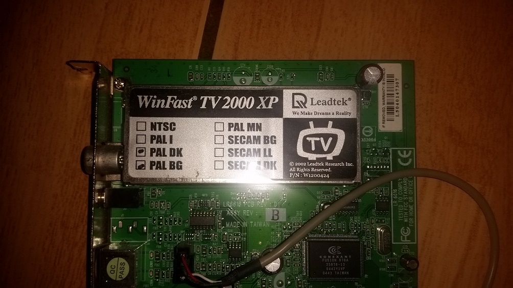 Karta Telewizyjna Leadtek WINFAST PVR2000