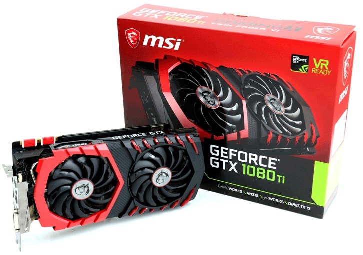 KARTA GRAFICZNA MSI GEFORCE GTX 1080 TI FVAT23%