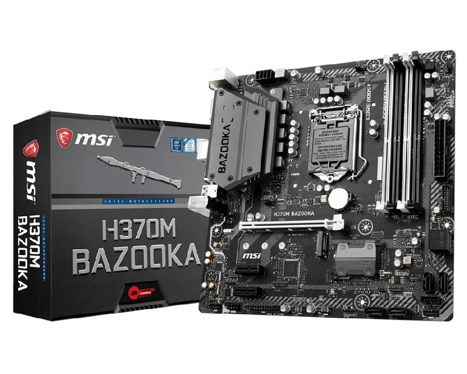 Msi h370m bazooka обзор