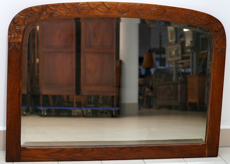 LUSTRO FAZOWANE W RAMIE ART DECO