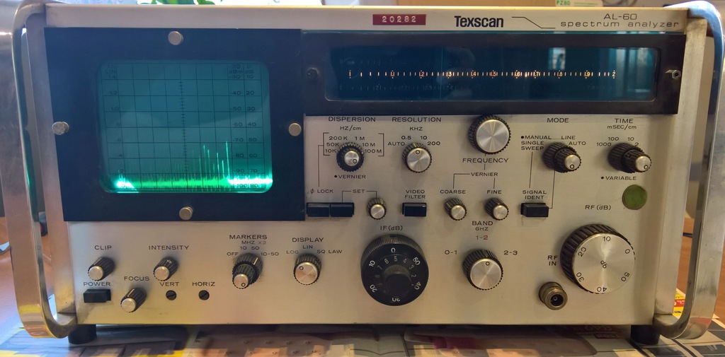 Analizator widma Texscan AL-60 0 - 3 GHz
