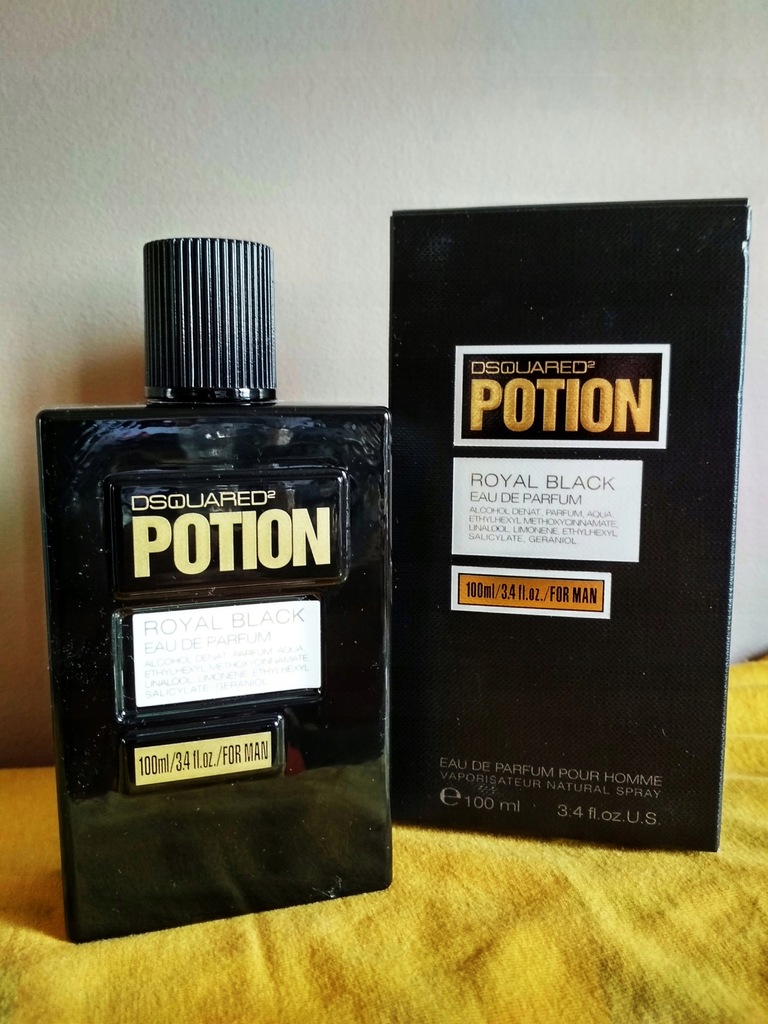 DSQUARED2 POTION ROYAL BLACK 100ML EDP************