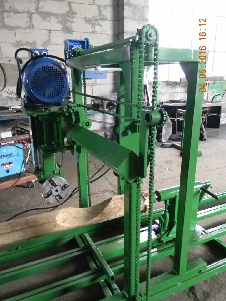 Obtaczarka do cylindrowania bali typ  OBR - 20