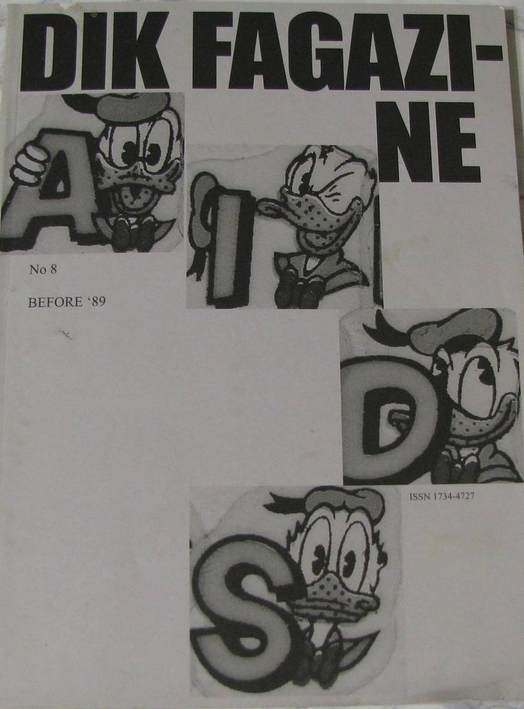 DIK FAGAZINE No 8 BEFORE '89 Karol Radziszewski